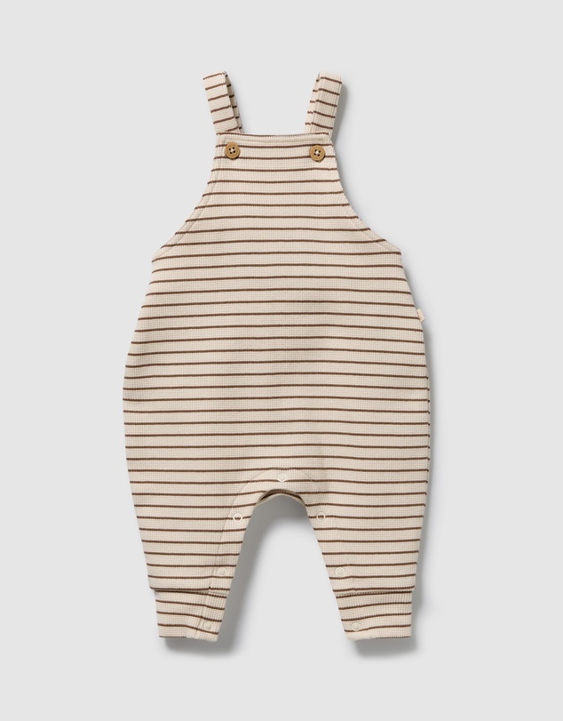 Wilson & Frenchy - Organic Waffle Overalls - Babies