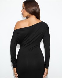 Dazie - Nightcap One Shoulder Maxi Dress