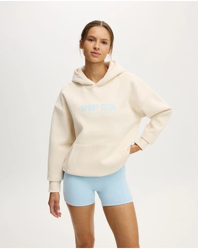 Cotton On Body Active - Plush Premium Graphic Hoodie