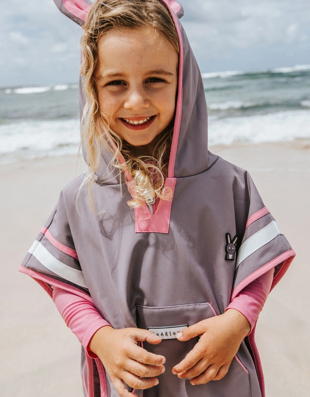 Roarsome - Hop the Bunny - Kids Poncho Towel