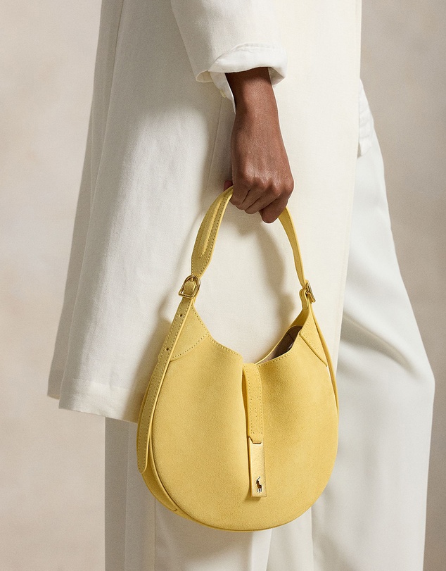 Polo Ralph Lauren - Polo ID Suede Small Shoulder Bag