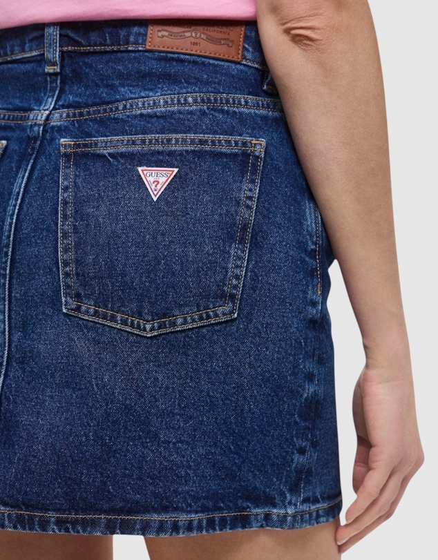 GUESS - GUESS JEANS Denim Mini Skirt