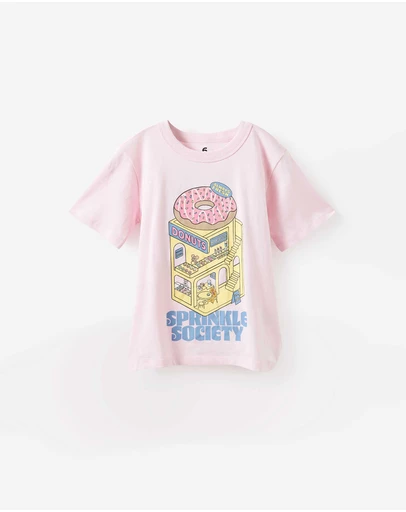 Cotton On Kids - Essential Short Sleeve Graphic Tee