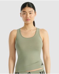 adidas Sportswear - Active Essentials Cotton 3 Stripes Tank Top