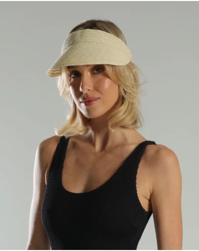 Morgan & Taylor - Caitlyn Visor in Beige