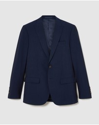 Politix - Wool Blend Regular Stretch Premium Tailored Jacket