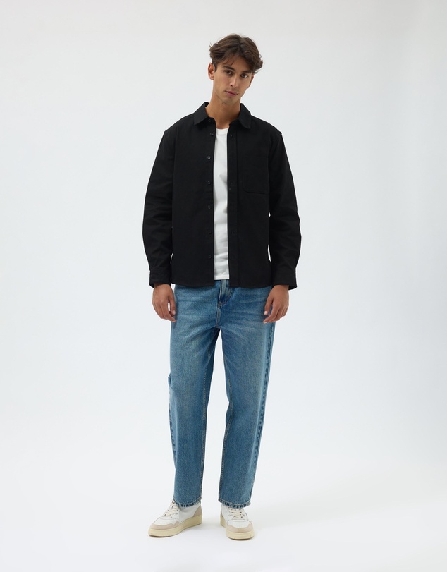 AERE - Brushed Cotton Overshirt