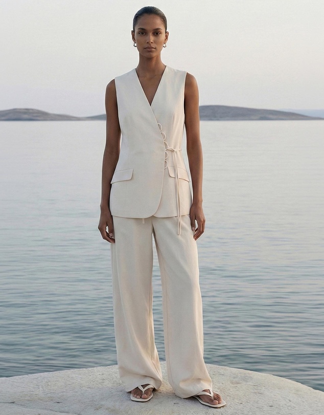 Staple the Label - Willow Loop Detail Vest