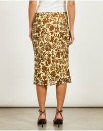 Lover - Ryler Bias Midi Skirt