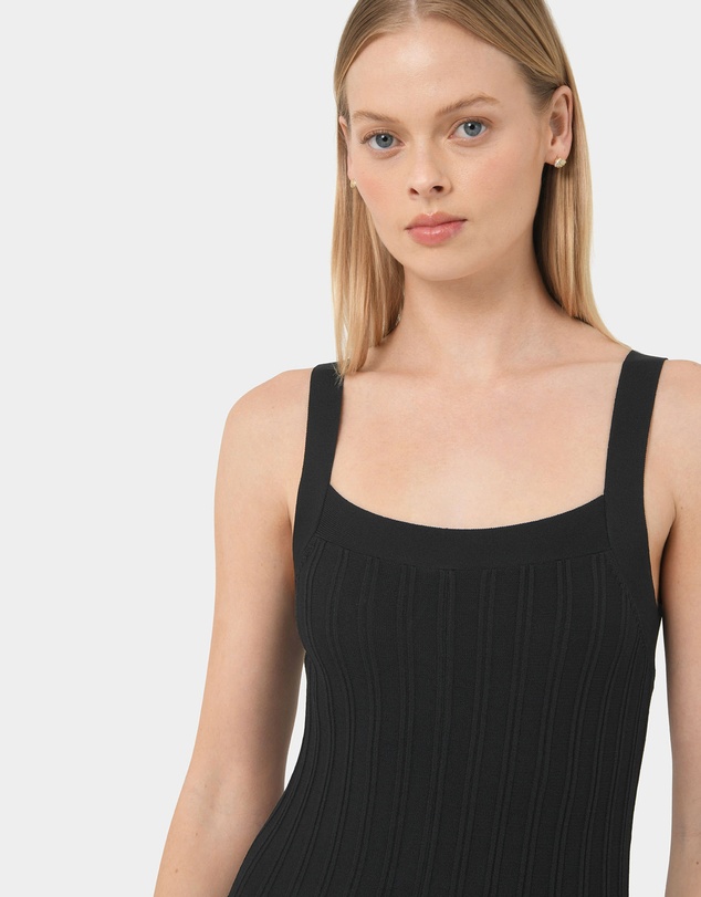 Forcast - Jolie Square Neck Knit Dress