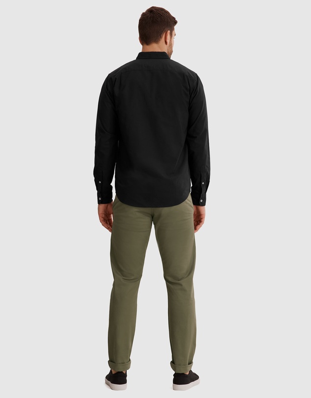 Country Road - Regular Fit Washed Oxford Shirt