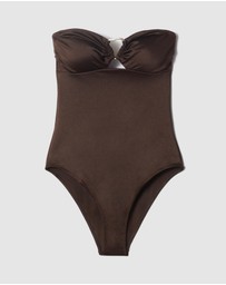 & Other Stories - Buckle-Detail Cut-Out Swimsuit