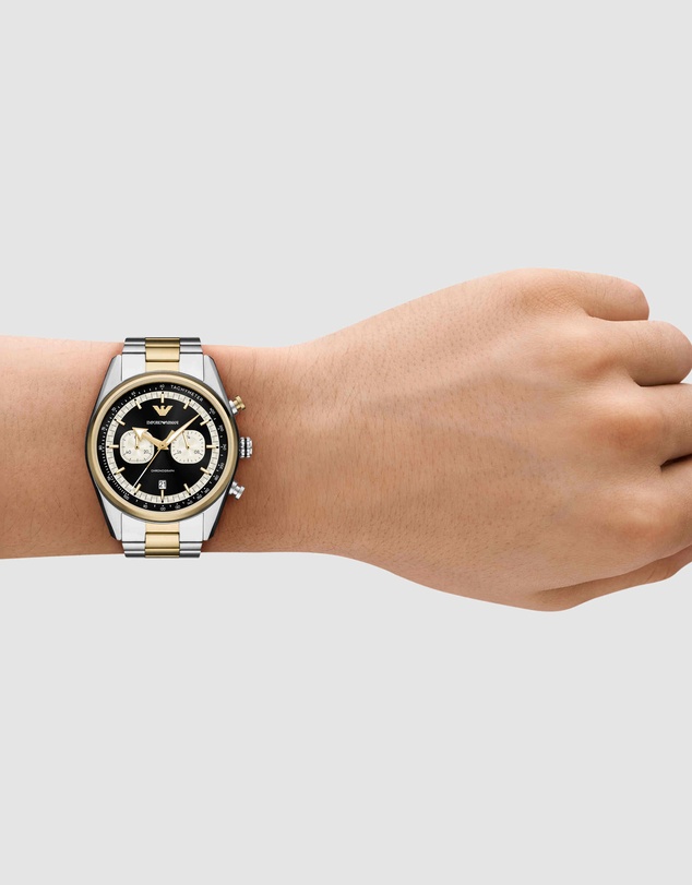 Emporio Armani - Multicolour Analogue-Chronograph Watch