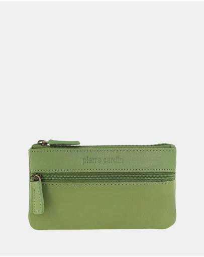 Pierre Cardin - Pierre Cardin Leather Coin Purse/Key Holder