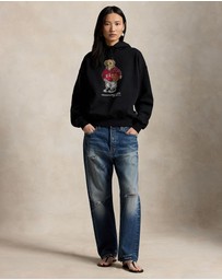 Polo Ralph Lauren - Rhinestone Polo Bear Fleece Hoodie