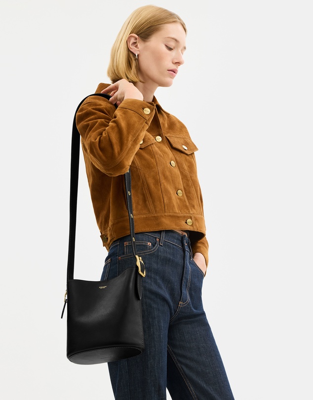 Coach - Natural Grain Leather Bleecker Bucket Bag 21