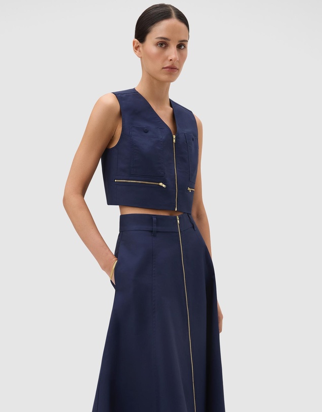 Oroton - Pocket Detail Vest