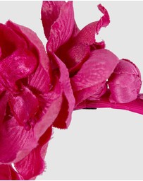 Max Alexander - Fuchsia Orchid Flower Fascinator