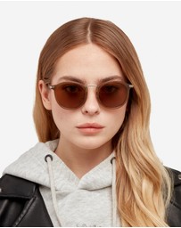 Hawkers Co - HAWKERS Sunglasses for Men and Women - Protection UV400 DEALER Model - Round Sunglasses