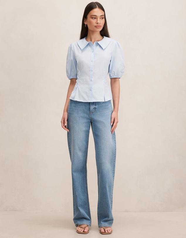 Forever New - Gracie Bubble Sleeves Shirt
