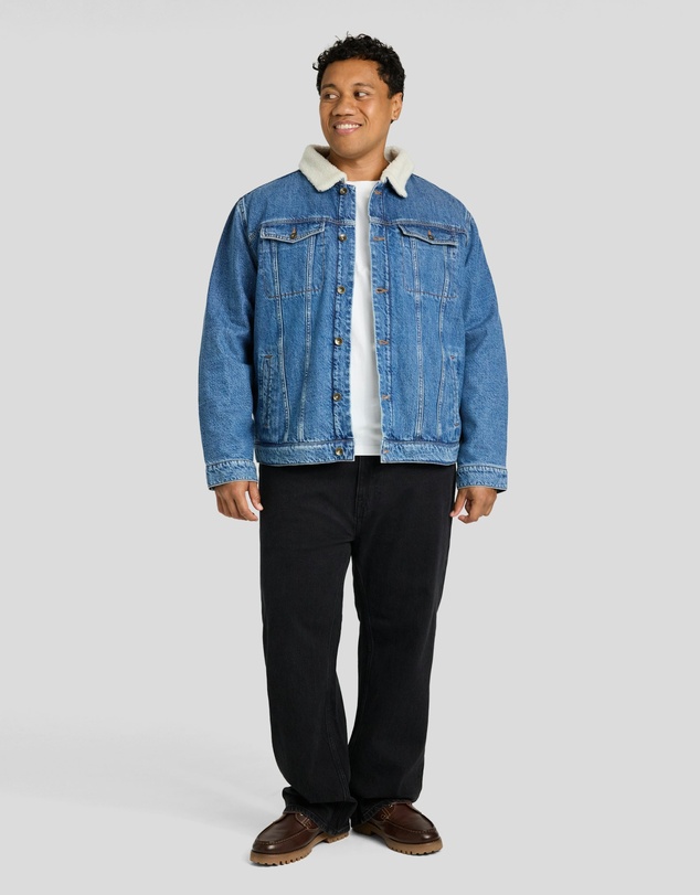 Johnny Bigg - Wheeler Sherpa Denim Trucker