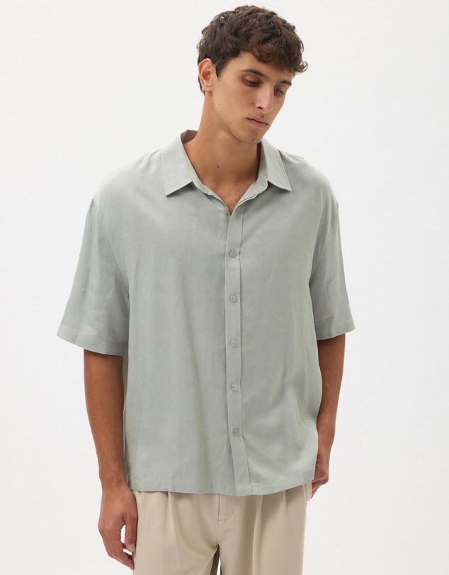 AERE - Relaxed Drape Shirt