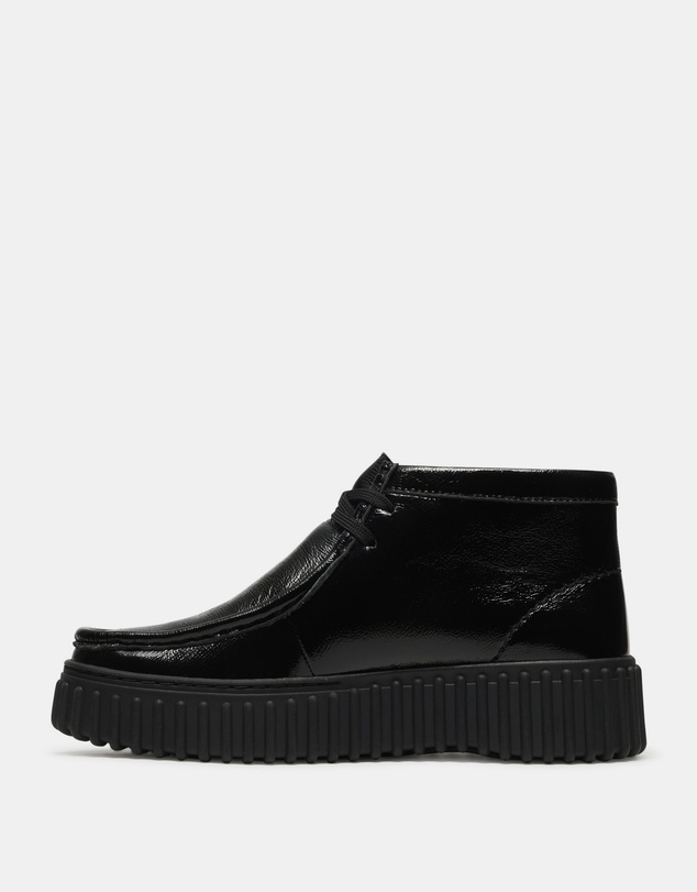 Clarks - Torhill Moss Black Metallic