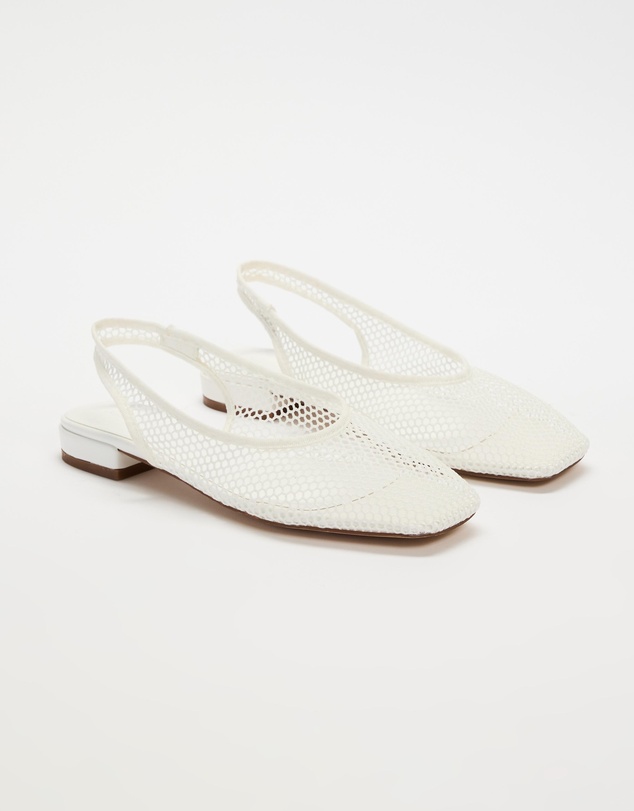 Atmos&Here - Sami Mesh Slingback Flats