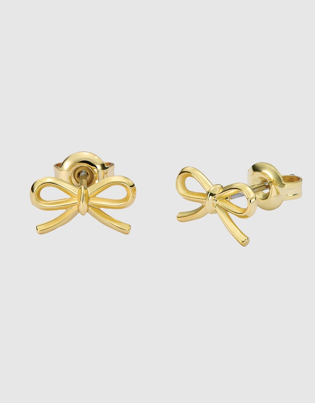 Ted Baker - BROOKE: Mini Metal Bow Stud Earrings