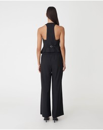 Forcast - Amera Elastic Waist Pants