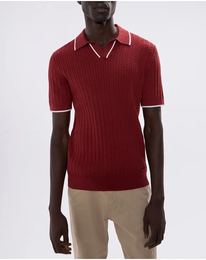 Marcs - Kelly Cable Knit Polo