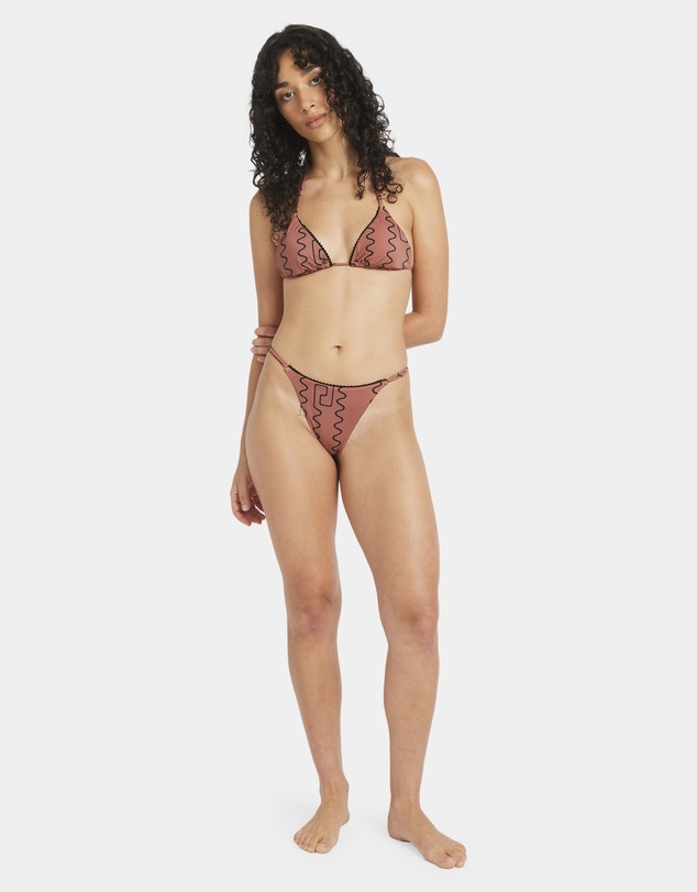 RVCA - Womens Thought Pattern Bikini Bottom