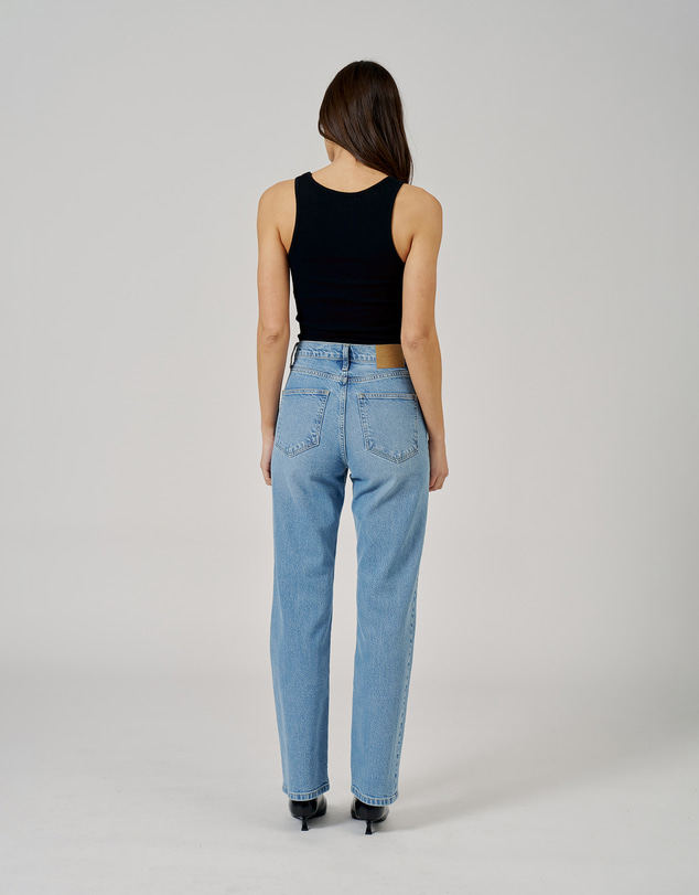 Outland Denim - Zoe High Straight Jeans