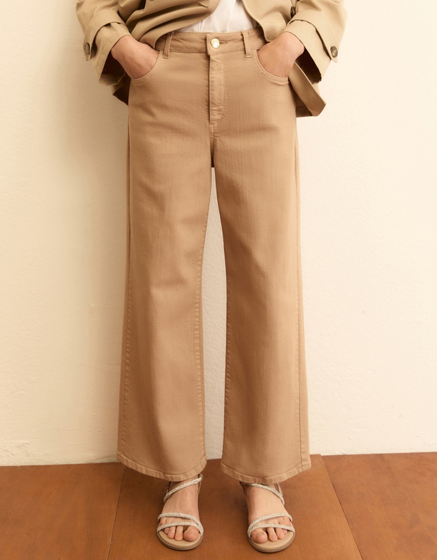 Emme - Stretch Gabardine Trousers