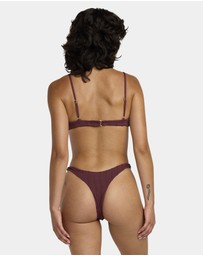 RVCA - Womens Chevy Grooves 90s Underwire Bikini Top