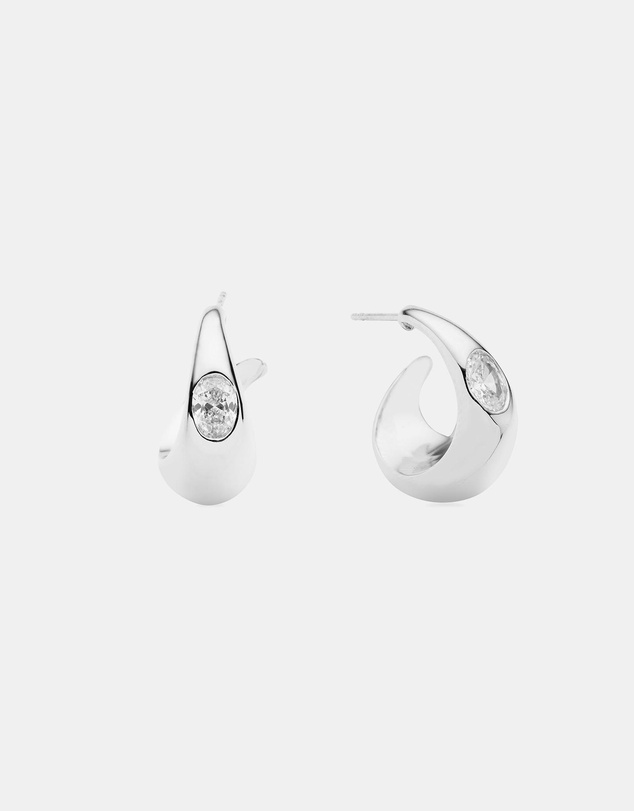 Amber Sceats - Ansel Earrings in Silver