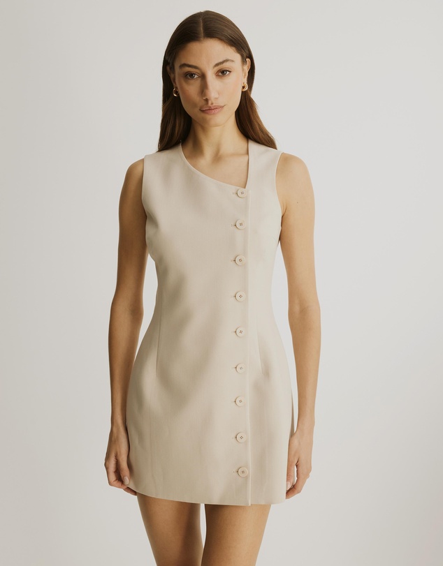 Atmos&Here - Bell Asymmetric Mini Dress