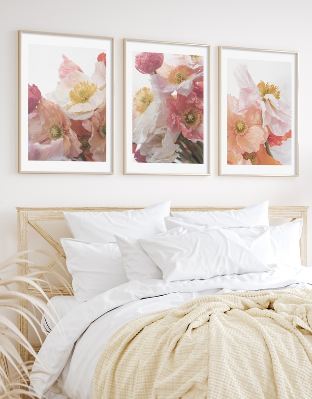 Olive et Oriel - Luxe Poppy II Art Print