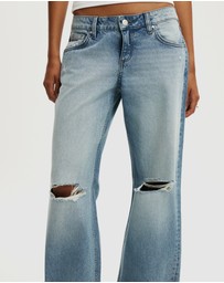 Cotton On - Low Rise Straight Jeans