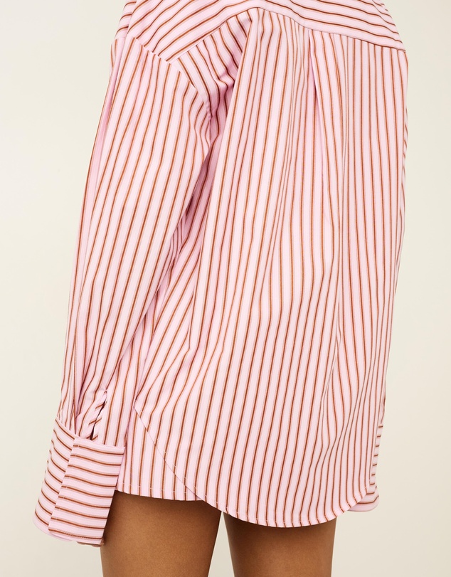 Dazie - Nina Stripe Long Sleeve Shirt