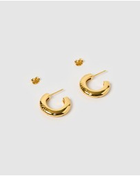 Izoa - Nevaeh Hoop Earrings