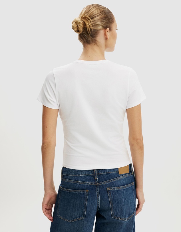 Cotton On - Twist Short Sleeve Tee