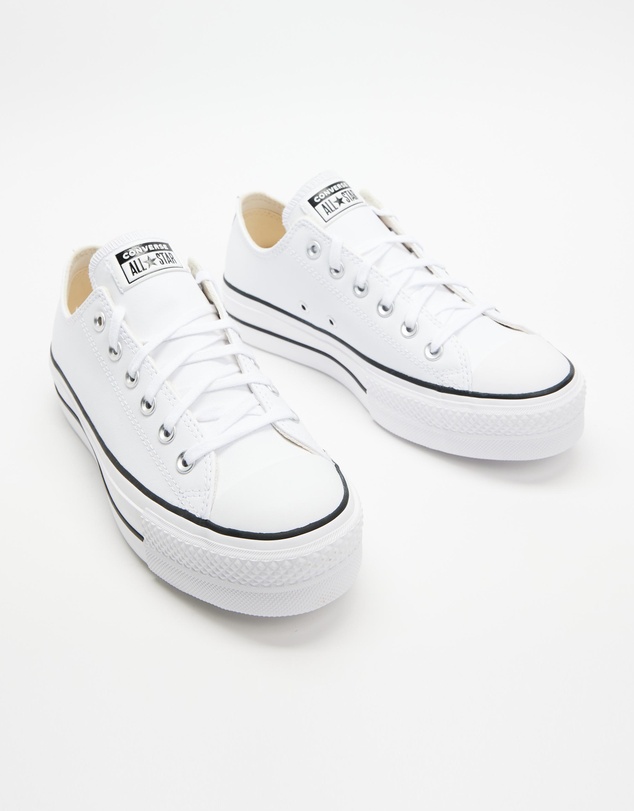 Converse - ICONIC EXCLUSIVE Chuck Taylor All Star Leather Platform Sneakers