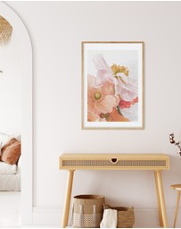 Olive et Oriel - Luxe Poppy III Art Print