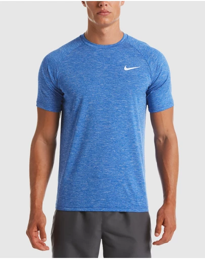 Nike - Heather Short Sleeve Hydroguard Top