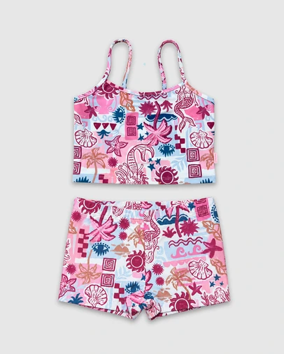 Seafolly - Positano Tankini Set - Teens