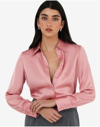 Forcast - Mae Satin Shirt