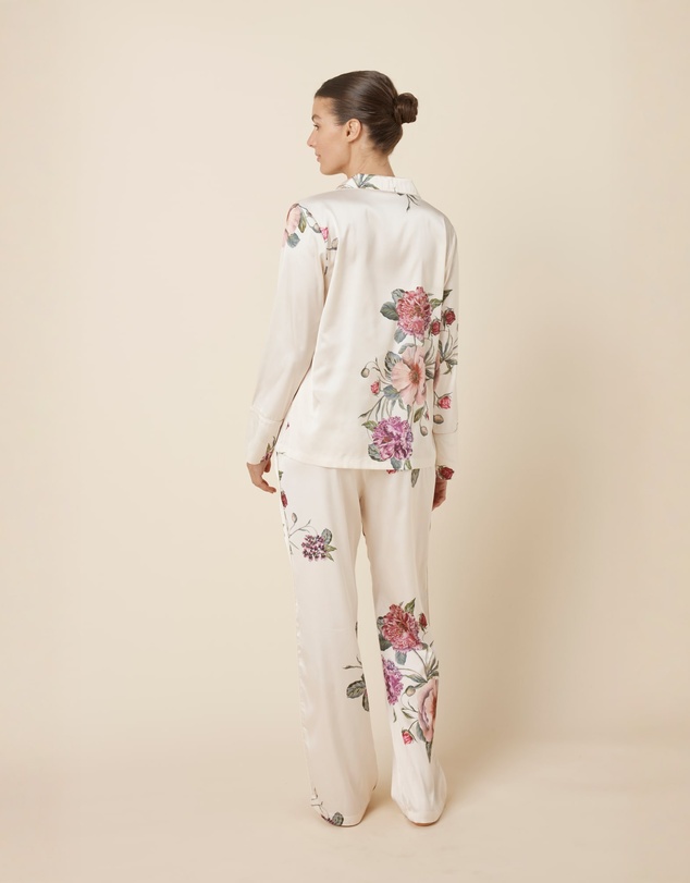 Gingerlilly - Ruby Floral Satin PJ set