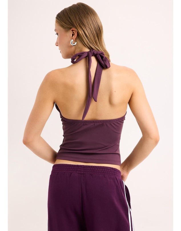 General Pants Co. Basics - Plunge Halter Top