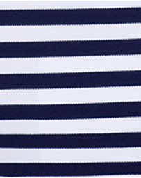 Polo Ralph Lauren - Pique Stripe Devin Low Rise Hipster Bikini Bottom